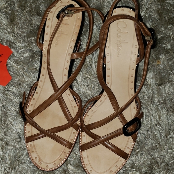 Cole Haan Shoes - CUTE STRAPPY LEATHER SANDALS
